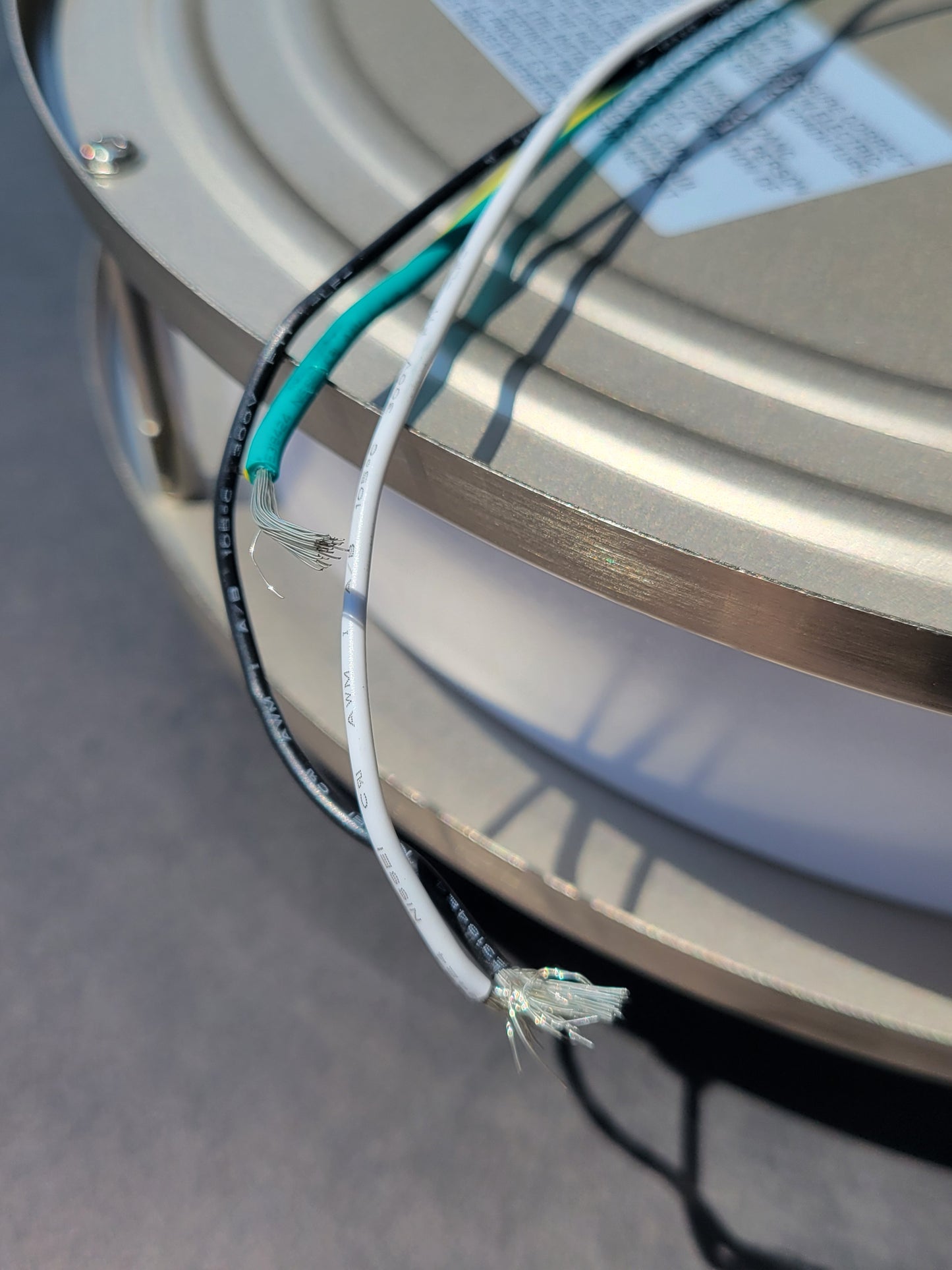 12" Double Ring Round LED Ceiling Light β 1100 Lumens, 15W, 3CCT Color Selectable (3000K/4000K/5000K), Dimmable | Brushed Nickel