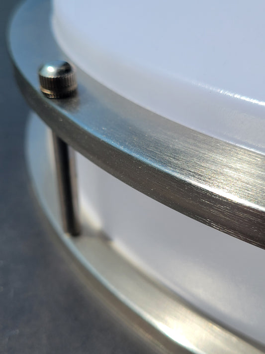 14" Round Double Ring LED Ceiling Light – 1550 Lumens, 22W, 3000K Warm White, Dimmable