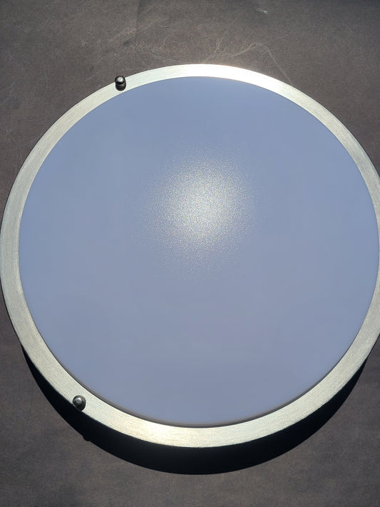 14" Round Double Ring LED Ceiling Light – 1550 Lumens, 22W, 3000K Warm White, Dimmable