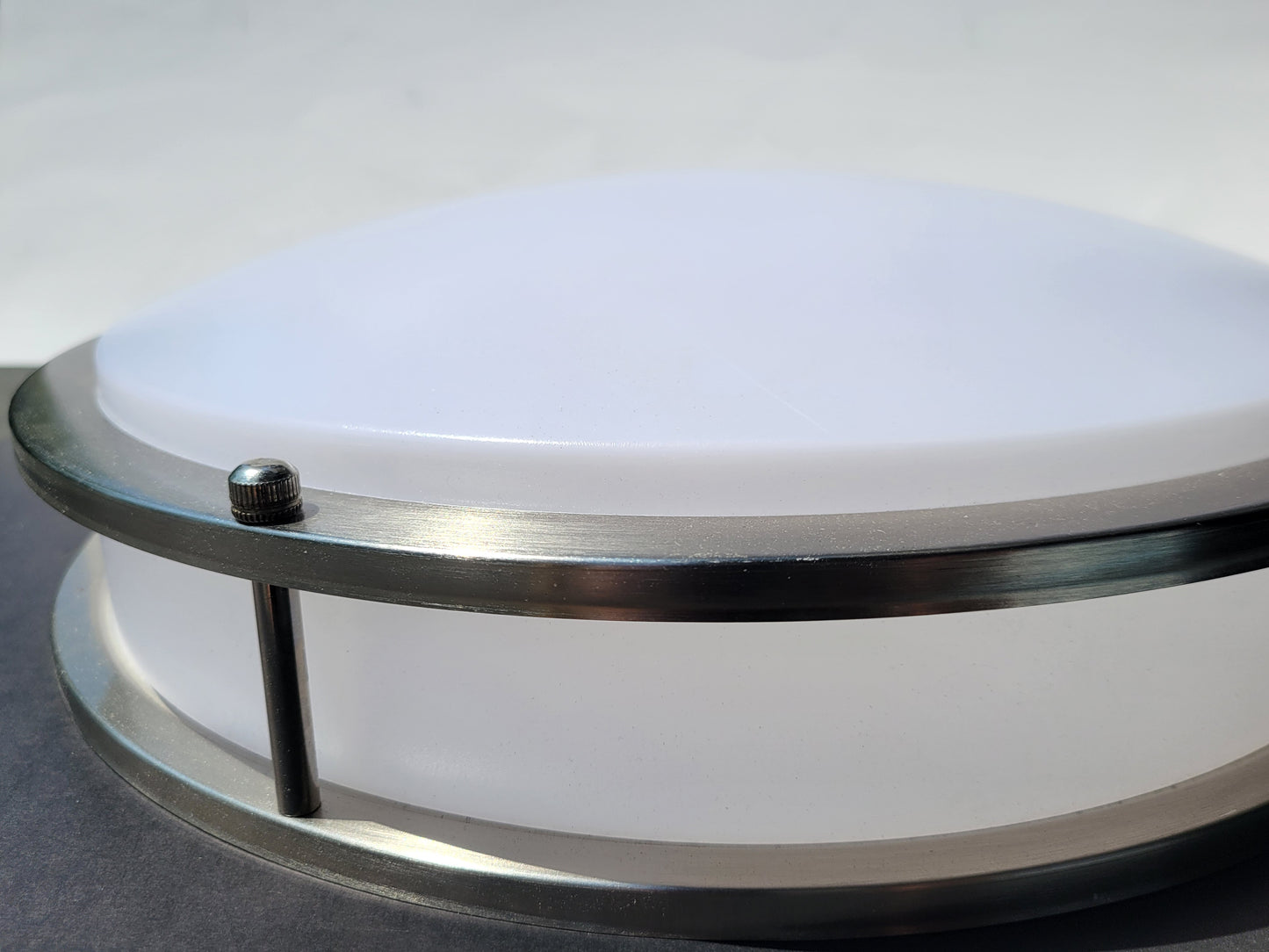 14" Round Double Ring LED Ceiling Light – 1550 Lumens, 22W, 3000K Warm White, Dimmable