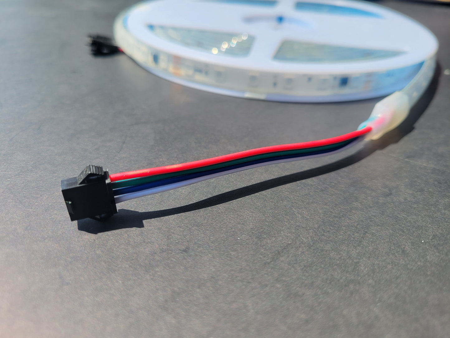 RGBIC Running Water | Waterproof LED Strip Light – 24V, IP68, 5M or 10M | Includes Power Supply | Smart Flowing Color Effects