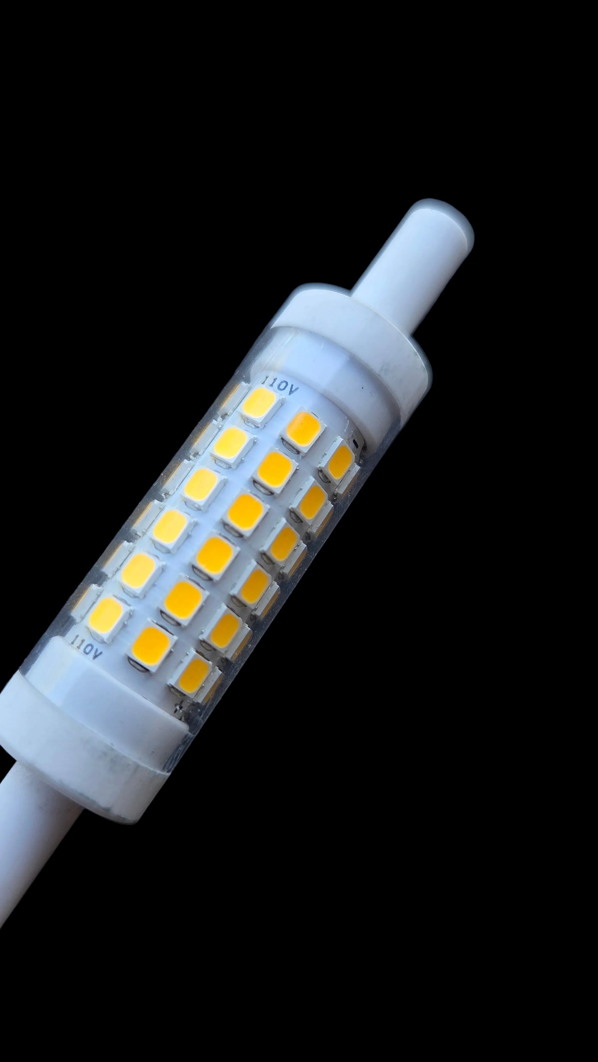 Dimmable 5W R7S LED Bulb – 78mm J-Type 120V | 4000K Neutral White, Double-Ended Halogen