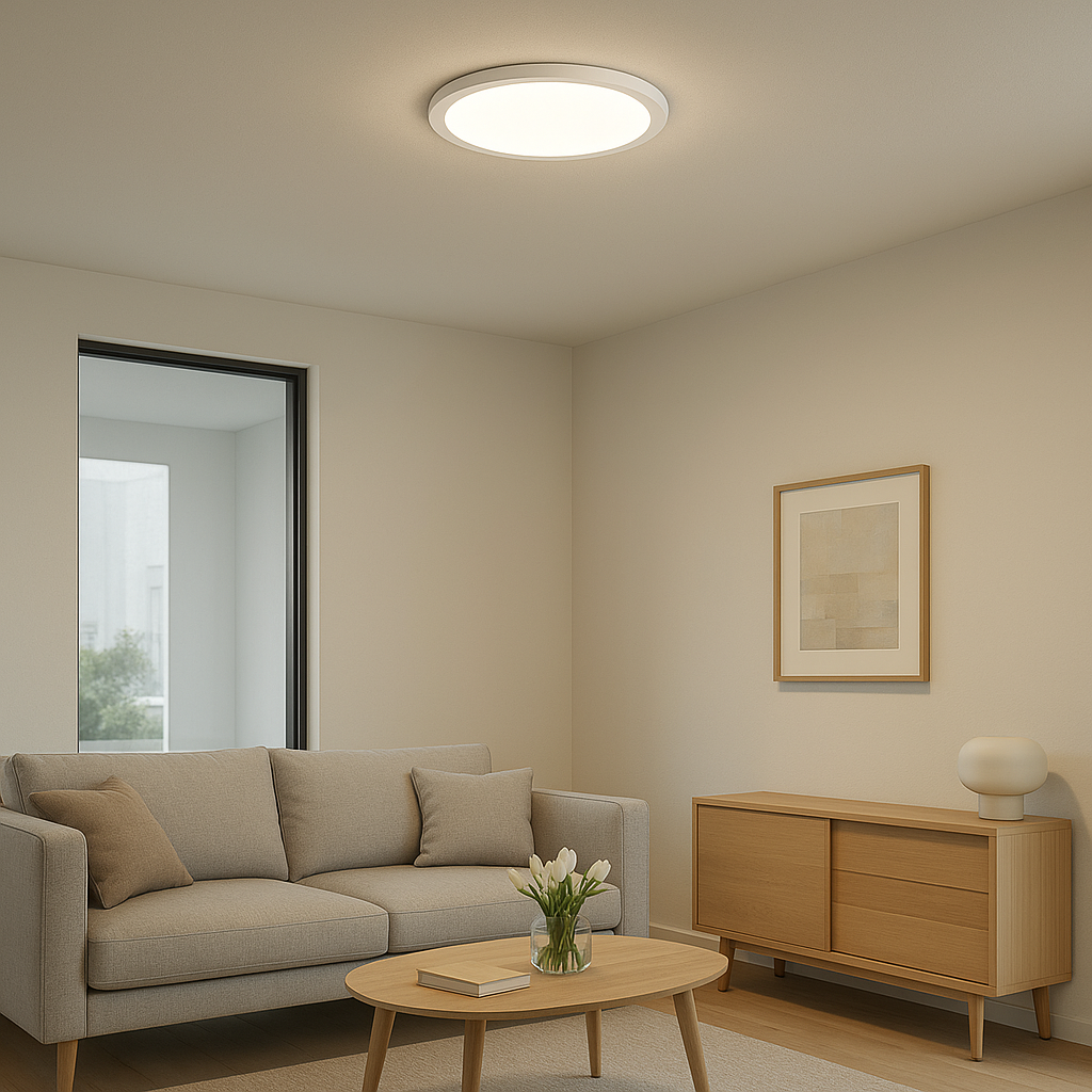 LED Surface Mount Ceiling Light – 5", 7", 9", 12", 15" | Standard & PIR Motion Sensor Options | 5CCT Selectable |  Dimmable | Slim Profile