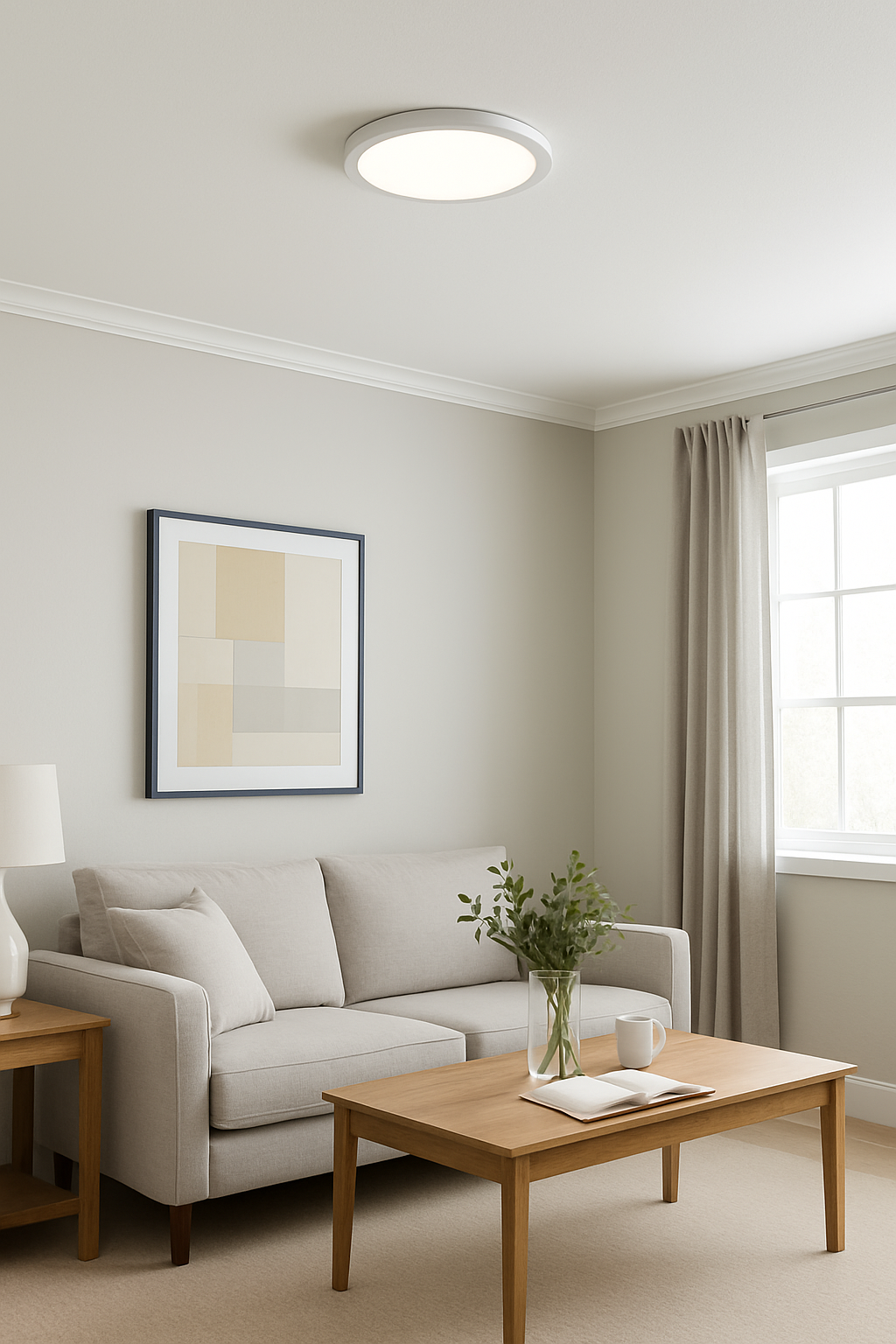 Motion-Activated LED Ceiling Light | 7” & 12” | PIR Sensor | 5CCT Selectable | Ultra Thin Surface Mount