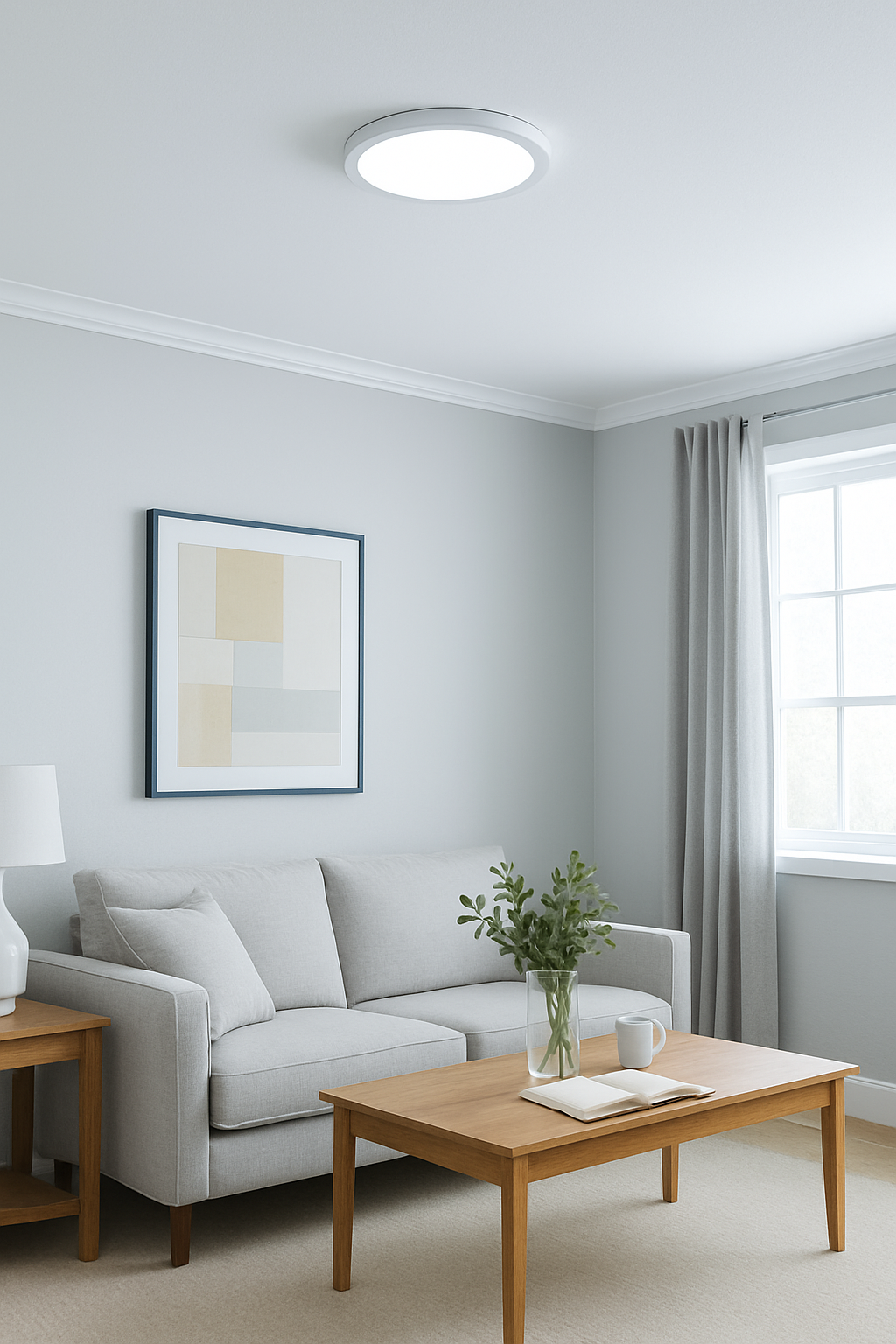 Motion-Activated LED Ceiling Light | 7” & 12” | PIR Sensor | 5CCT Selectable | Ultra Thin Surface Mount