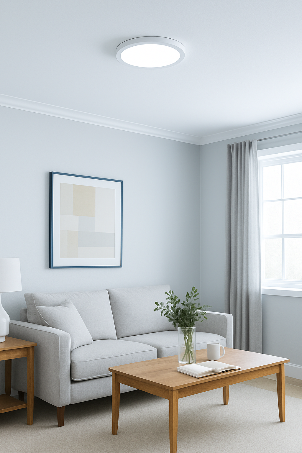 Motion-Activated LED Ceiling Light | 7” & 12” | PIR Sensor | 5CCT Selectable | Ultra Thin Surface Mount