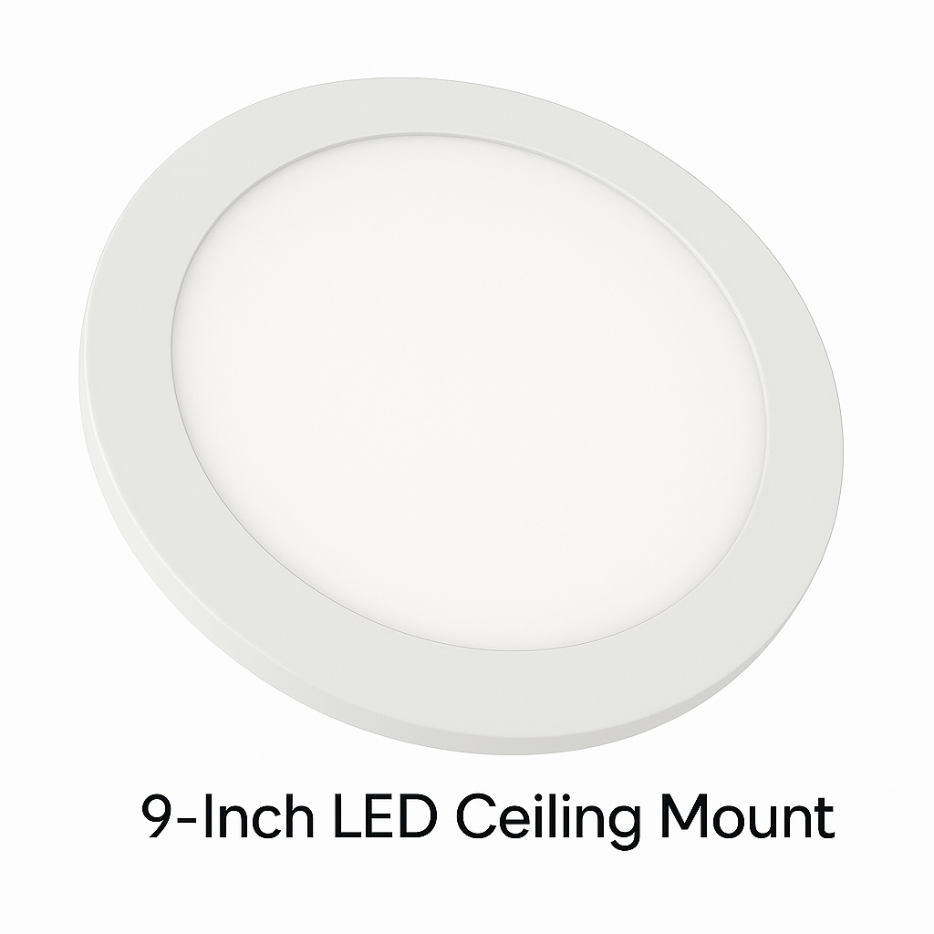 LED Surface Mount Ceiling Light – 5", 7", 9", 12", 15" | Standard & PIR Motion Sensor Options | 5CCT Selectable |  Dimmable | Slim Profile