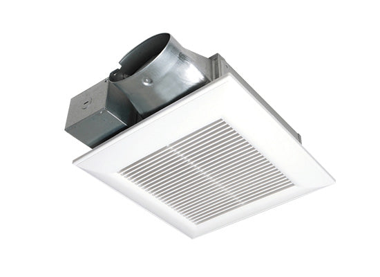 Panasonic FV-0510VS1 WhisperValue® DC Ventilation Fan – Ultra-Quiet, Low-Profile Bathroom Exhaust Fan (50/80/100 CFM)